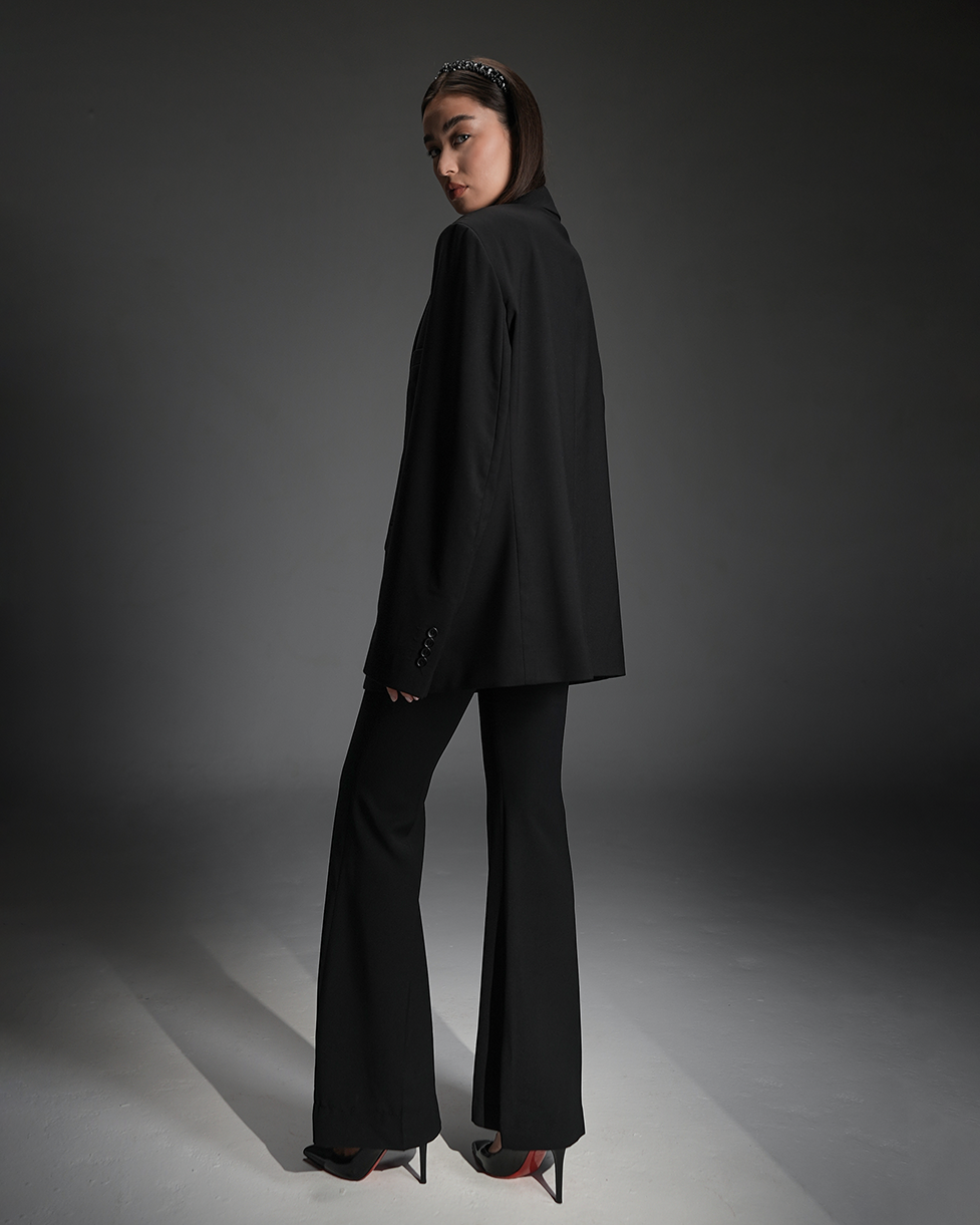 The Black Oversized Blazer