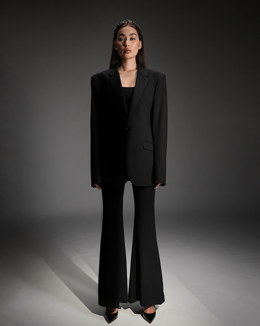 The Black Oversized Blazer